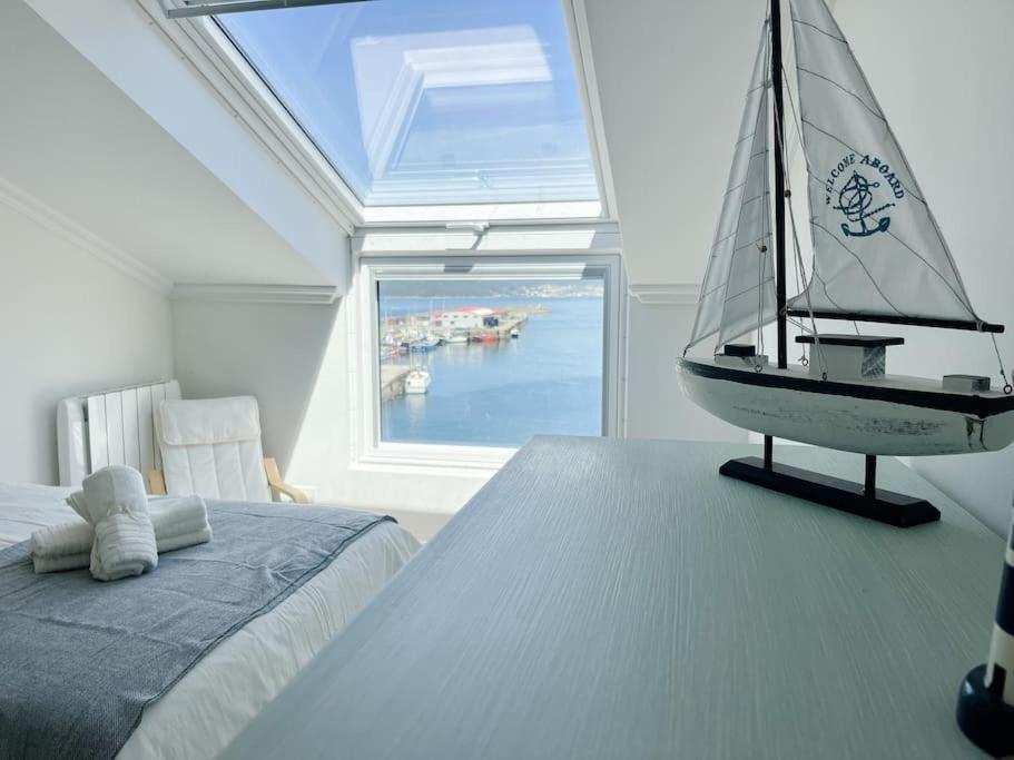 Atico Azul De Portosin Apartment Exterior photo